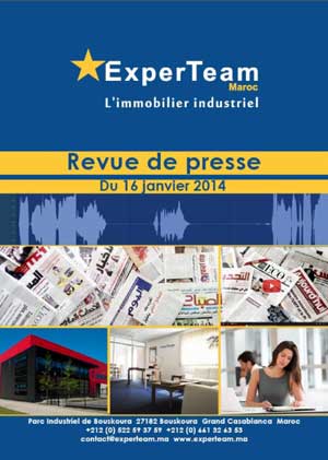 Revue de Presse du 16 janvier 2014