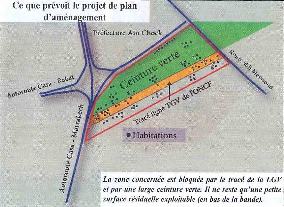 L’Economiste : Projet de train à grande vitesse- Protestations à Bouskoura