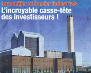 Immobilier et foncier industriels