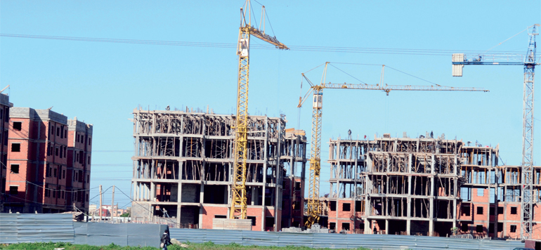 La Vie éco : Des chantiers de 17.000 m2 de bureaux à l’arrêt à Casablanca 