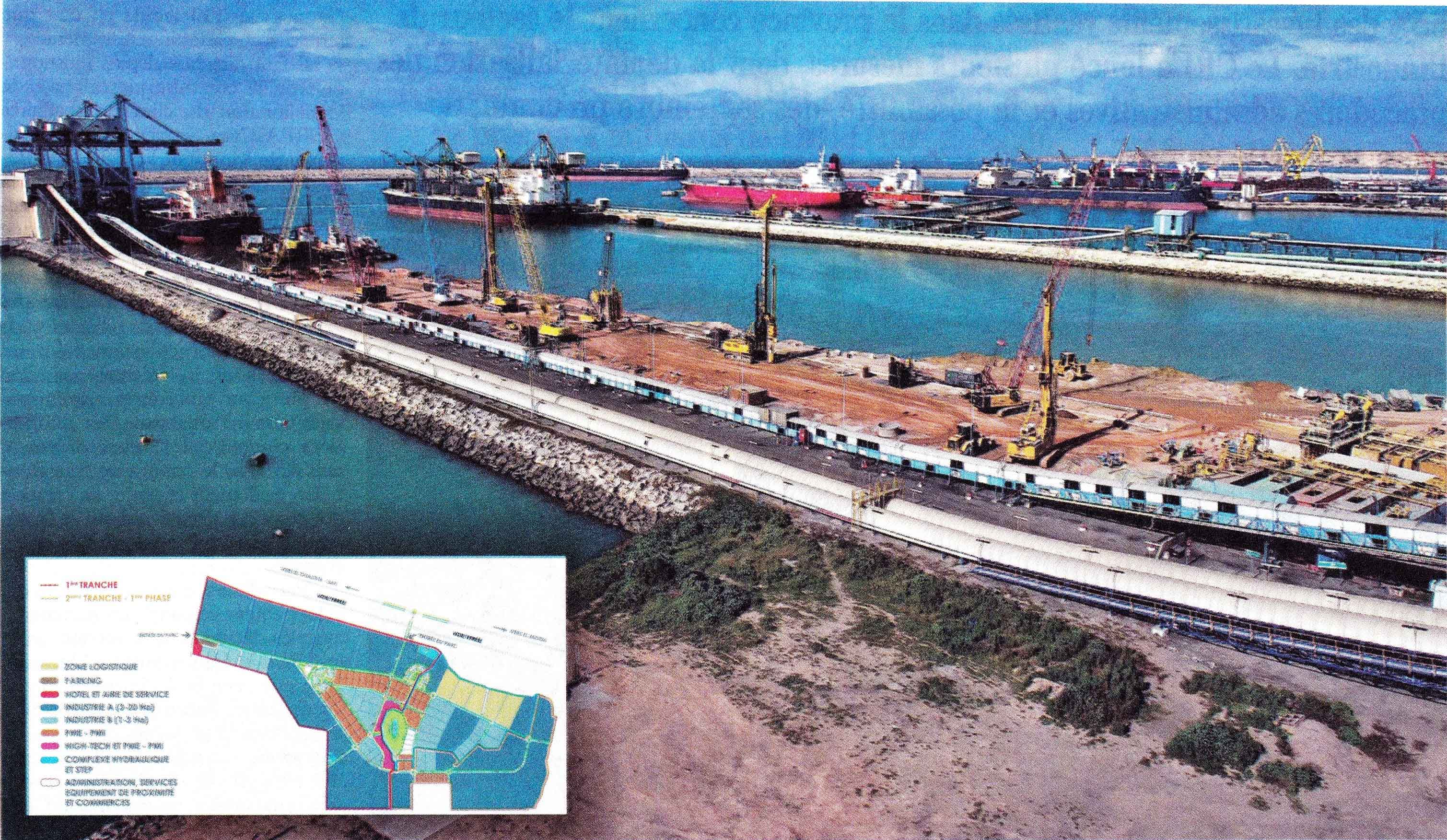 La Vie éco : Le parc industriel Jorf Lasfar pour les industries de 1ère catégorie