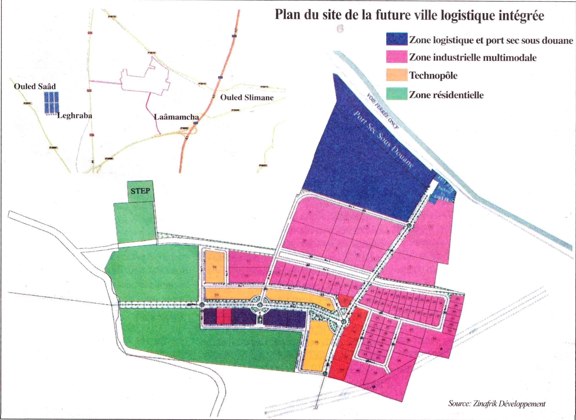 L’Economiste : Settat-Zinafrik lance sa première ville logistique