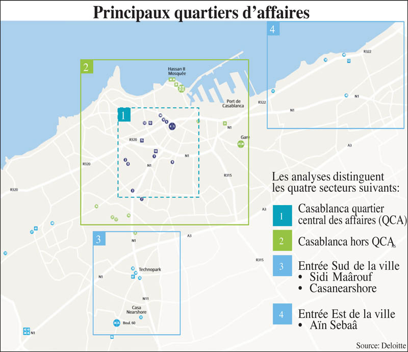 L'Economiste: Trouver un bureau à Casablanca: Un vrai casse tête