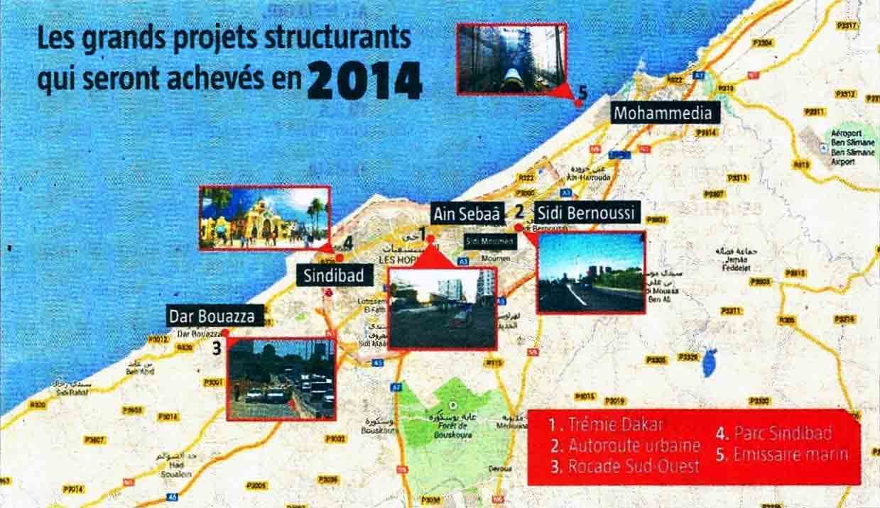 Le Matin : Casablanca, plusieurs grands chantiers s’achèveront cette année